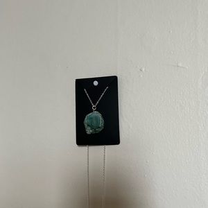 Handmade crystal necklace